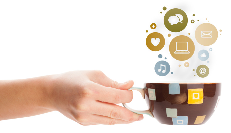 اهمیت شبکه های اجتماعی در مدیریت کافی شاپ